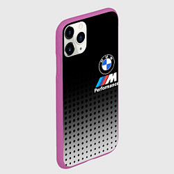 Чехол iPhone 11 Pro матовый BMW, цвет: 3D-фиолетовый — фото 2