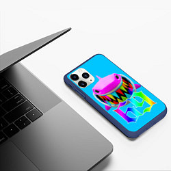 Чехол iPhone 11 Pro матовый 6IX9INE, цвет: 3D-тёмно-синий — фото 2