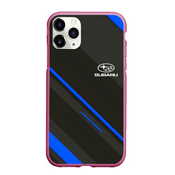 Чехол iPhone 11 Pro матовый SUBARU