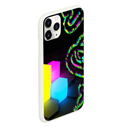 Чехол iPhone 11 Pro матовый RAZER, цвет: 3D-белый — фото 2