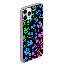 Чехол iPhone 11 Pro матовый MARSHMELLO, цвет: 3D-сиреневый — фото 2