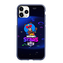 Чехол iPhone 11 Pro матовый BRAWL STARS:EL BROWN, цвет: 3D-серый