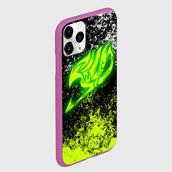 Чехол iPhone 11 Pro матовый FAIRY TAIL, цвет: 3D-фиолетовый — фото 2