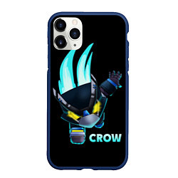 Чехол iPhone 11 Pro матовый Brawl Stars CROW