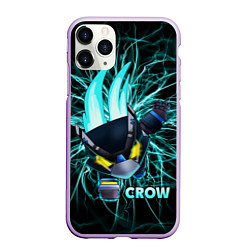 Чехол iPhone 11 Pro матовый Brawl Stars CROW