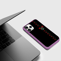 Чехол iPhone 11 Pro матовый Payton Moormeier, цвет: 3D-фиолетовый — фото 2