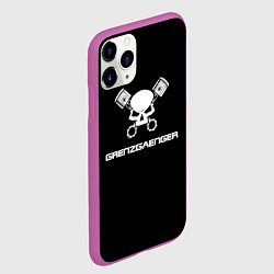 Чехол iPhone 11 Pro матовый Grenzgaenger, цвет: 3D-фиолетовый — фото 2