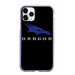 Чехол iPhone 11 Pro матовый Crew Dragon