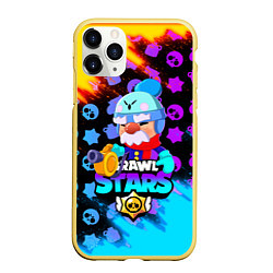 Чехол iPhone 11 Pro матовый BRAWL STARS GALE