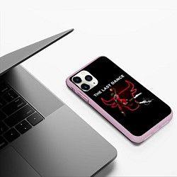 Чехол iPhone 11 Pro матовый ПОСЛЕДНИЙ ТАНЕЦ, цвет: 3D-розовый — фото 2