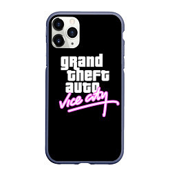 Чехол iPhone 11 Pro матовый GTA VICE CITY