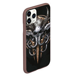 Чехол iPhone 11 Pro матовый Baldurs gate 3, цвет: 3D-коричневый — фото 2