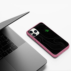 Чехол iPhone 11 Pro матовый Who Run the World, цвет: 3D-малиновый — фото 2