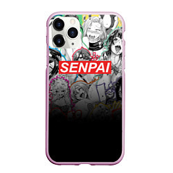 Чехол iPhone 11 Pro матовый SENPAI