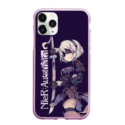 Чехол iPhone 11 Pro матовый Nier Automata