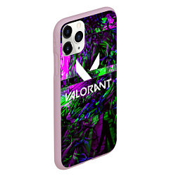 Чехол iPhone 11 Pro матовый VALORANT GAME, цвет: 3D-розовый — фото 2