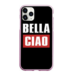 Чехол iPhone 11 Pro матовый Bella Ciao, цвет: 3D-розовый