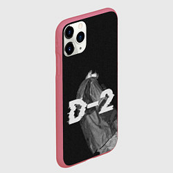 Чехол iPhone 11 Pro матовый Agust D D-2 by BTS, цвет: 3D-малиновый — фото 2