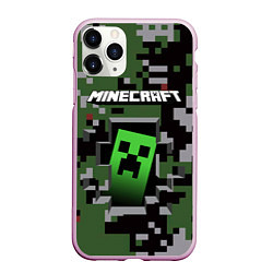 Чехол iPhone 11 Pro матовый Minecraft