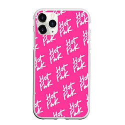 Чехол iPhone 11 Pro матовый HOT PINK