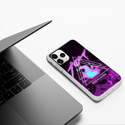 Чехол iPhone 11 Pro матовый PROMARE, цвет: 3D-белый — фото 2