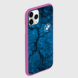 Чехол iPhone 11 Pro матовый BMW, цвет: 3D-фиолетовый — фото 2