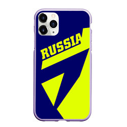 Чехол iPhone 11 Pro матовый Russia