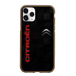 Чехол iPhone 11 Pro матовый CITROEN