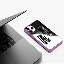 Чехол iPhone 11 Pro матовый THE LAST OF US 2, цвет: 3D-фиолетовый — фото 2