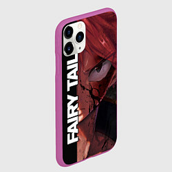 Чехол iPhone 11 Pro матовый FAIRY TAIL ХВОСТ ФЕИ, цвет: 3D-фиолетовый — фото 2