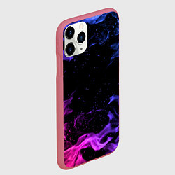 Чехол iPhone 11 Pro матовый ОГОНЬ НЕОН, цвет: 3D-малиновый — фото 2
