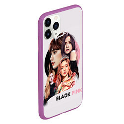 Чехол iPhone 11 Pro матовый Blackpink, цвет: 3D-фиолетовый — фото 2