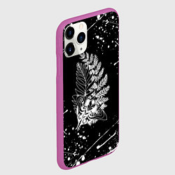 Чехол iPhone 11 Pro матовый THE LAST OF US ТАТУИРОВКА ЭЛЛИ, цвет: 3D-фиолетовый — фото 2