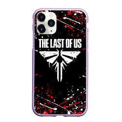 Чехол iPhone 11 Pro матовый The last of us part 2 tlou2, цвет: 3D-светло-сиреневый