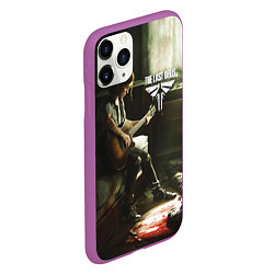 Чехол iPhone 11 Pro матовый The last of us part 2 tlou2, цвет: 3D-фиолетовый — фото 2