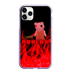 Чехол iPhone 11 Pro матовый ROBLOX: PIGGI