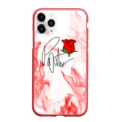 Чехол iPhone 11 Pro матовый PYTN X ROSE