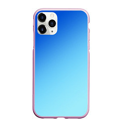 Чехол iPhone 11 Pro матовый Blue