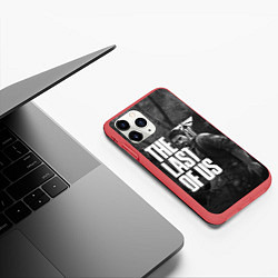 Чехол iPhone 11 Pro матовый THE LAST OF US, цвет: 3D-красный — фото 2