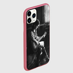 Чехол iPhone 11 Pro матовый THE LAST OF US PART 2 ЭЛЛИ, цвет: 3D-малиновый — фото 2