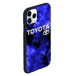 Чехол iPhone 11 Pro матовый TOYOTA, цвет: 3D-черный — фото 2