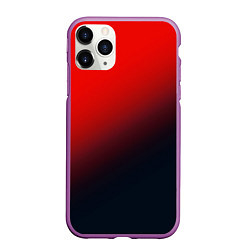 Чехол iPhone 11 Pro матовый RED, цвет: 3D-фиолетовый