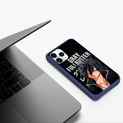 Чехол iPhone 11 Pro матовый FAIRY TAIL ХВОСТ ФЕИ, цвет: 3D-тёмно-синий — фото 2