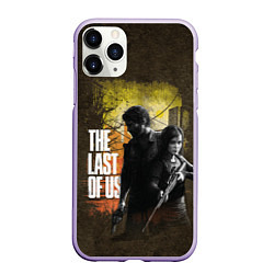 Чехол iPhone 11 Pro матовый The last of us, цвет: 3D-светло-сиреневый