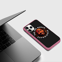 Чехол iPhone 11 Pro матовый THE JOE ROGAN EXPERIENCE, цвет: 3D-малиновый — фото 2