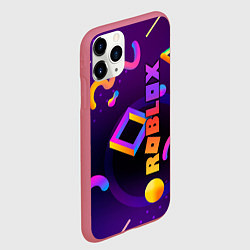 Чехол iPhone 11 Pro матовый Roblox, цвет: 3D-малиновый — фото 2