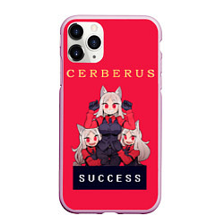 Чехол iPhone 11 Pro матовый Helltaker: CERBERUS