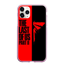 Чехол iPhone 11 Pro матовый THE LAST OF US II, цвет: 3D-розовый