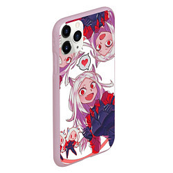 Чехол iPhone 11 Pro матовый Helltaker, цвет: 3D-розовый — фото 2