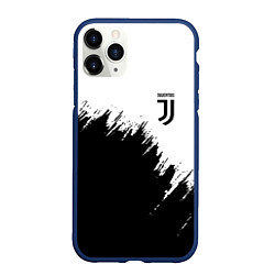 Чехол iPhone 11 Pro матовый JUVENTUS, цвет: 3D-тёмно-синий